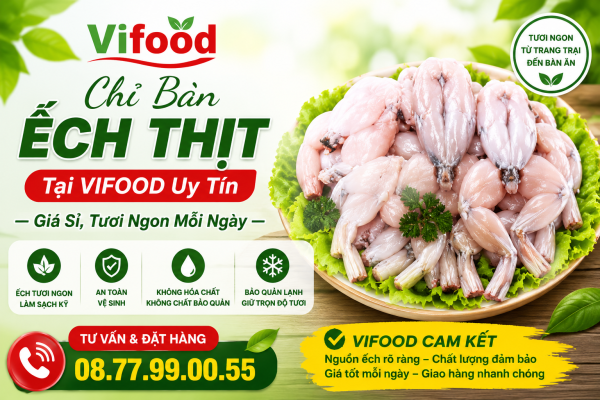 Địa Chỉ Bán Ếch Thịt Giá Sỉ