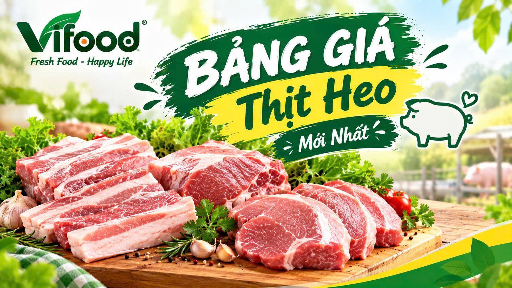 Bảng Giá Thịt Heo Đông Lạnh Mới Nhất