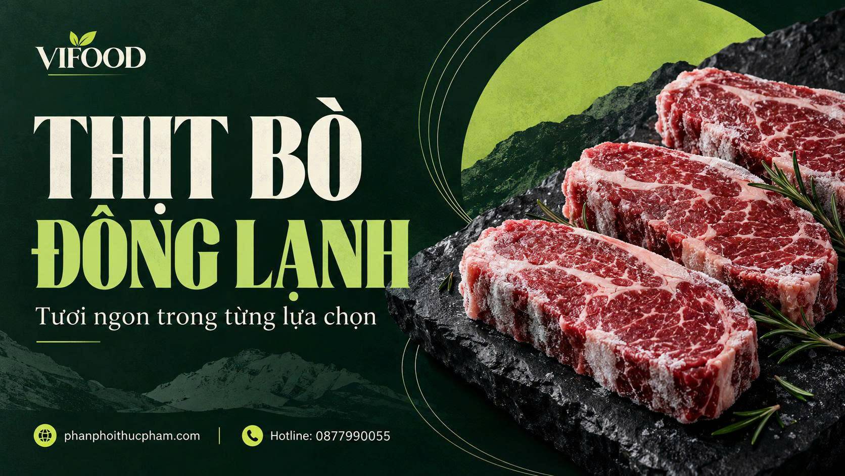 Sỉ Thịt bò đông lạnh tại Gia Lai