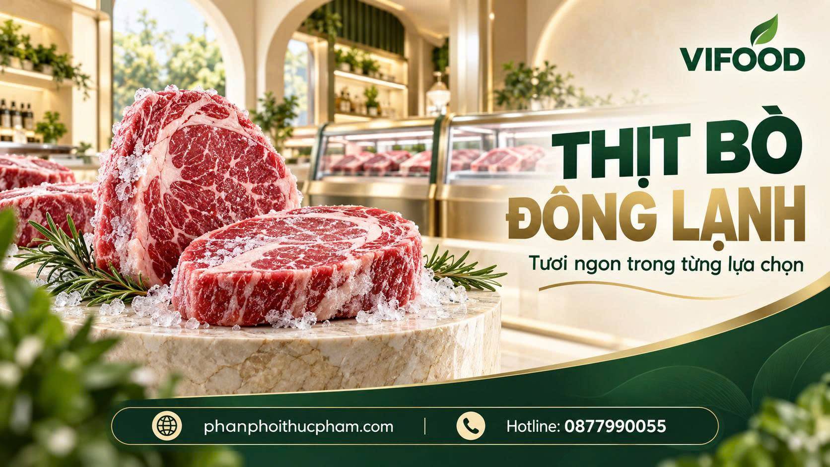 Nhà phân phối Thịt bò đông lạnh giá sỉ tại Quận 1