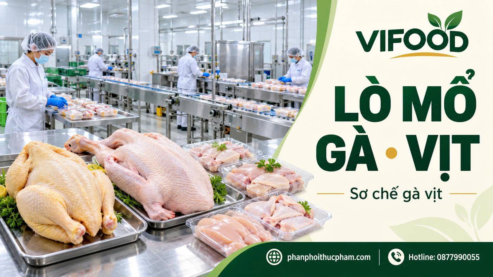 Lò mổ gà vịt giá sỉ tại Quận 1