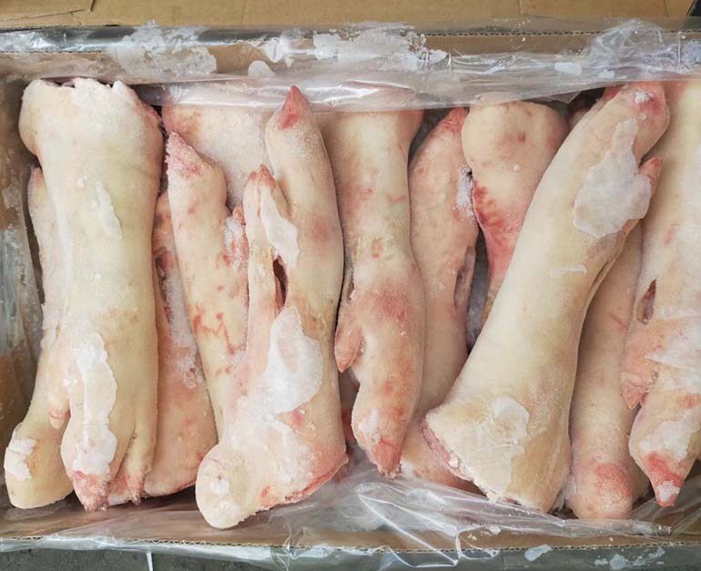 Dựng Sau Heo Đông Lạnh Nhập Khẩu