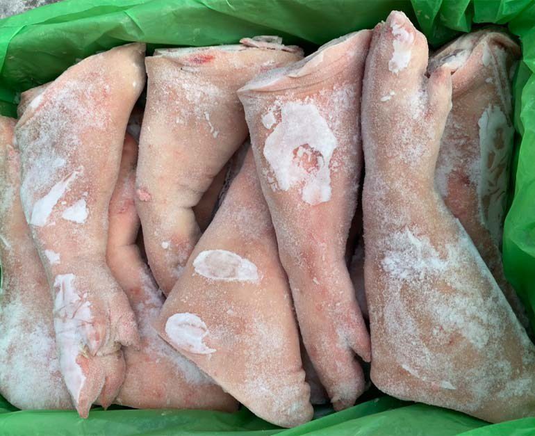 Chân Giò Trước Heo Đông Lạnh Nhập Khẩu