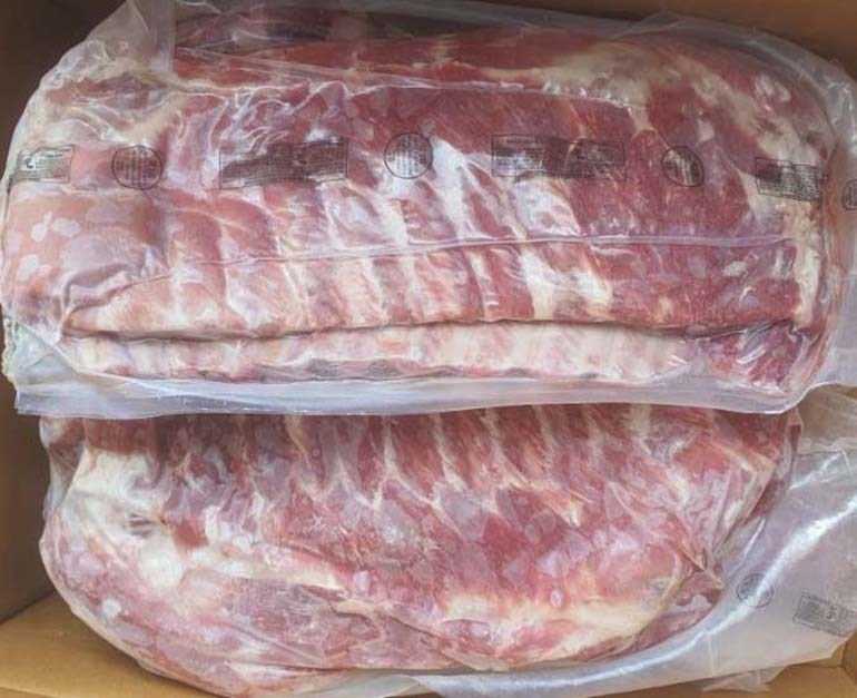 Sườn Bẹ Heo Đông Lạnh Nhập Khẩu