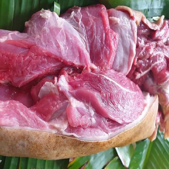 Thịt Ba Chỉ Dê Lóc Xương Tươi Ngon Loại 1