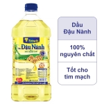 Dầu đậu nành 100% nguyên chất Tường An can 2 lít