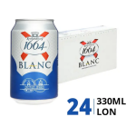 Thùng 24 lon bia Blanc 1664 330ml