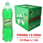 Thùng 12 chai nước ngọt Mirinda vị soda kem 1.5 lít