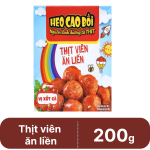 Thịt heo viên Heo Cao Bồi ăn liền vị xốt cà Masan 200g