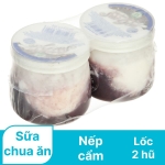Lốc 2 hũ sữa chua nếp cẩm Sài Gòn Milk 120g