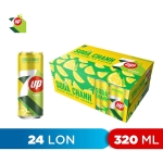 Thùng 24 lon nước ngọt soda chanh 7 Up 320ml