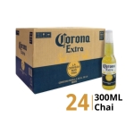 Thùng 24 chai bia Corona Extra 300ml