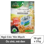 Ngũ cốc yến mạch óc chó & mè đen Xuân An bịch 400g