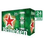 Thùng 24 lon bia Heineken Sleek 330ml