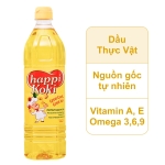 Dầu ăn cao cấp Happi Koki chai 1 lít