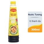 Nước tương đậu nành Maggi thanh dịu chai 300ml