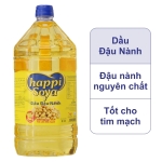 Dầu đậu nành Happi Soya can 2 lít