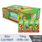 Thùng 48 hộp sữa lúa mạch hương socola Lof Kun 180ml
