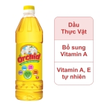 Dầu thực vật tinh luyện Orchid chai 1 lít