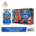 Thùng 24 lon bia Tiger 330ml