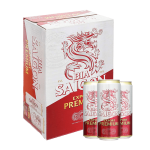 Thùng 24 lon bia Sài Gòn Export Premium 330ml