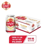 Thùng 24 lon bia Bia Việt 330ml