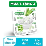 Lốc 4 hộp sữa chua nha đam Nutimilk 100g