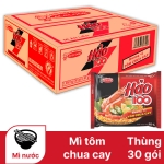 Thùng 30 gói mì Hảo 100 tôm chua cay 65g