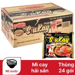 Thùng 24 gói mì hải sản SiuKay 128g