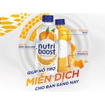 Thùng 24 chai sữa trái cây Nutriboost hương cam 297ml