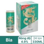 Thùng 24 lon bia Sài Gòn Special Sleek 330ml