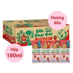 Thùng 48 hộp Sữa trái cây Kun hương dâu 180ml