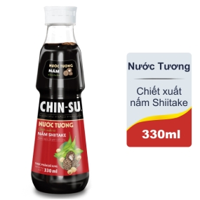 Nước tương Chinsu nấm Shiitake chai 330ml