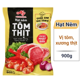 Hạt nêm Ajinomoto tôm thịt gói 900g