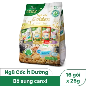 Ngũ cốc dinh dưỡng ít đường Golden Xuân An bịch 400g
