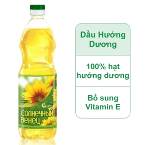 Dầu hướng dương Solnechnyy Venets chai 1 lít