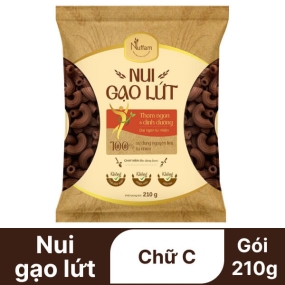 Nui gạo lứt Nuffam gói 210g