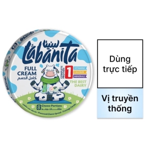 Phô mai vị truyền thống Labanita hộp 120g (8 miếng)