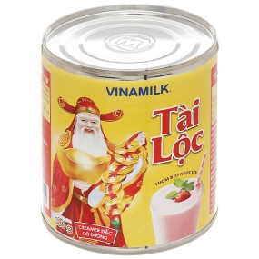 Hộp Sữa Kem đặc Vinamilk Tài Lộc lon 380g