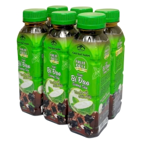 Lốc 6 chai trà bí đao sương sáo Fruit Deli 350ml