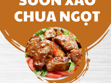 Bí quyết làm món sườn xào chua ngọt ngon bất bại