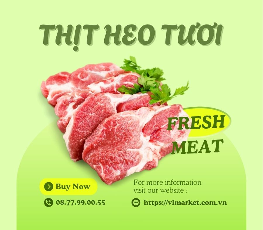 Thịt heo tươi TP.HCM